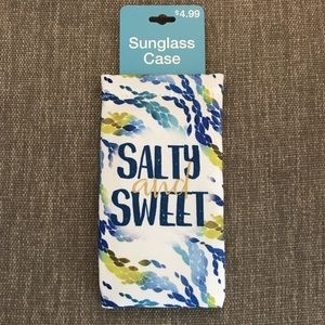 Salty and Sweet Sunglasses or Eyeglasses Case. NWT